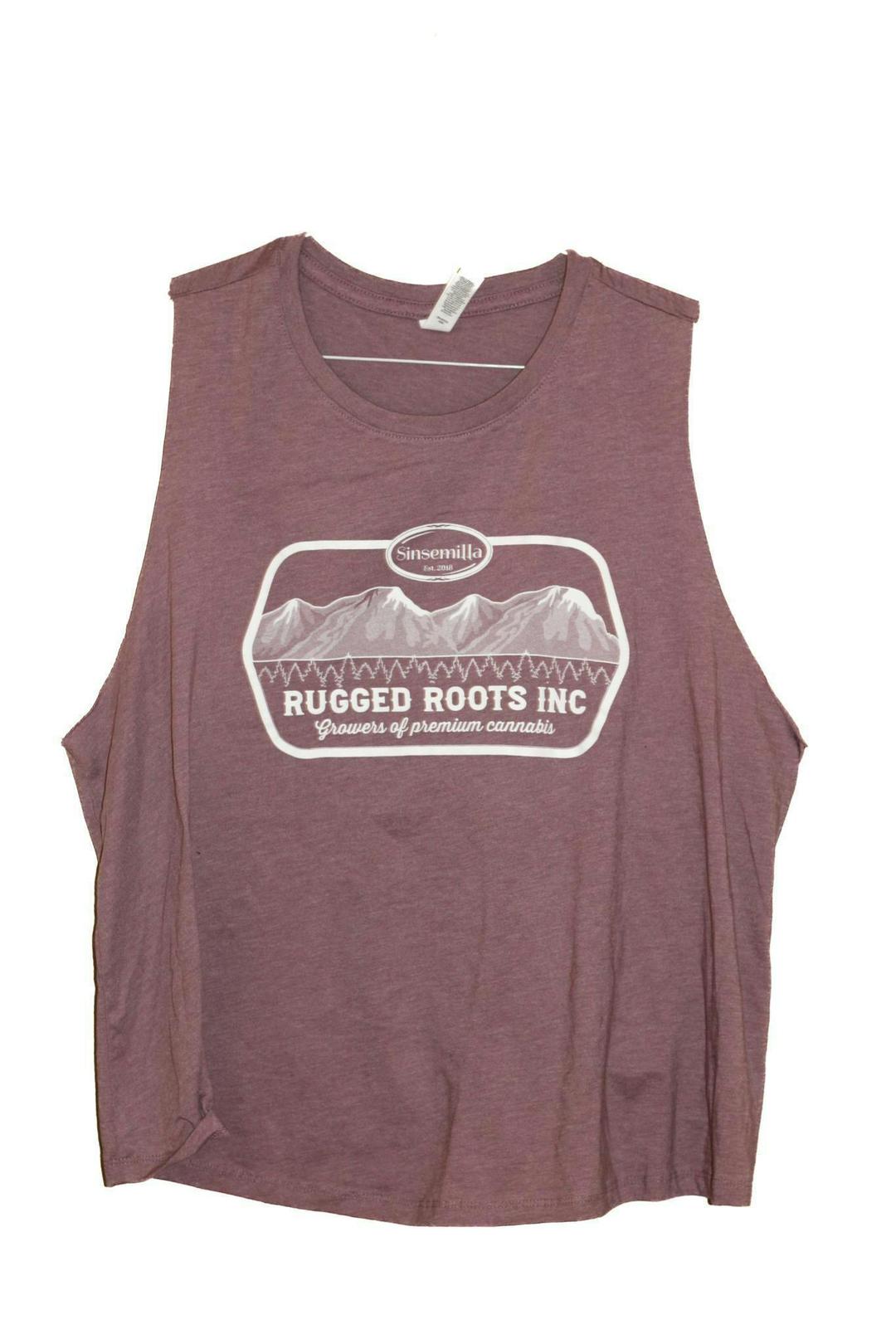 Rugged Roots - Rugged Faded Pink Crop Top