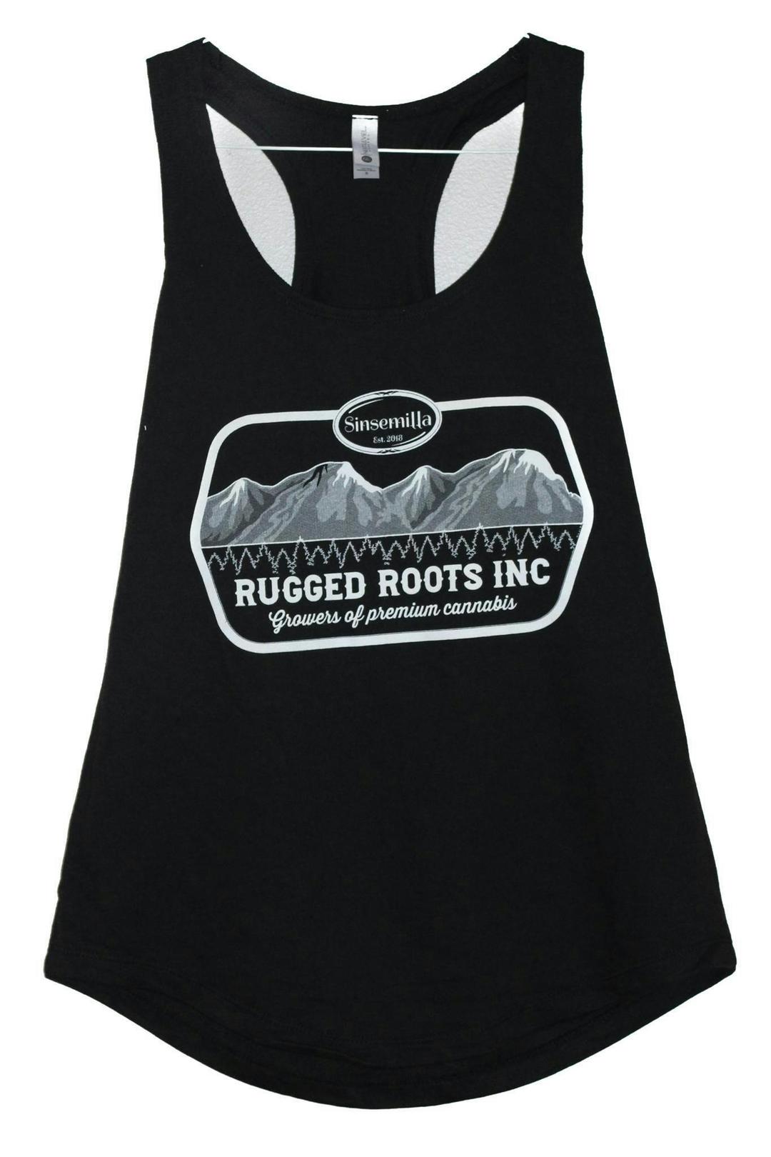 Rugged Roots - Rugged Tank Top (Black and White) {XL}