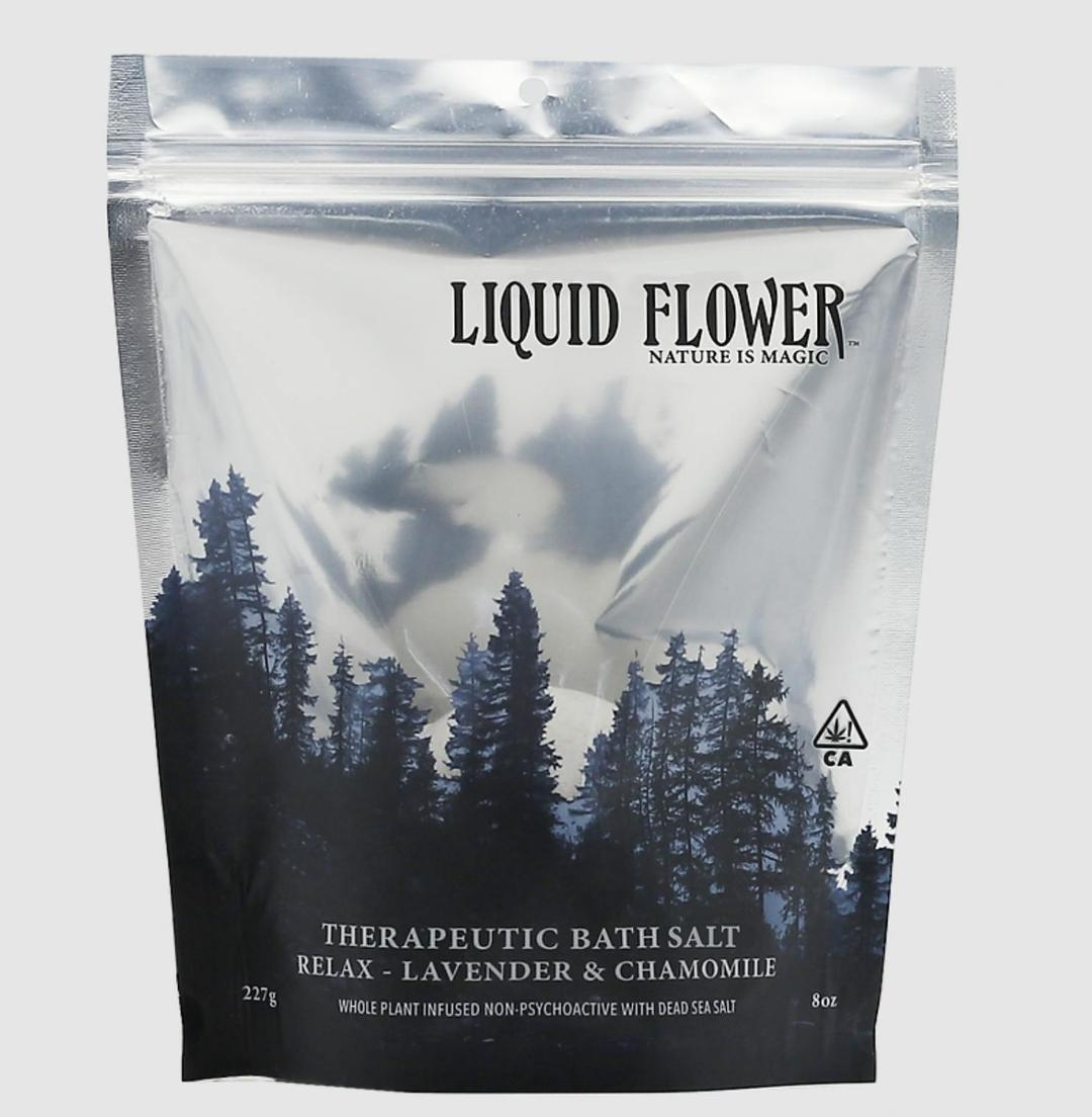 8oz Lavender Mineral Bath Soak 160mg