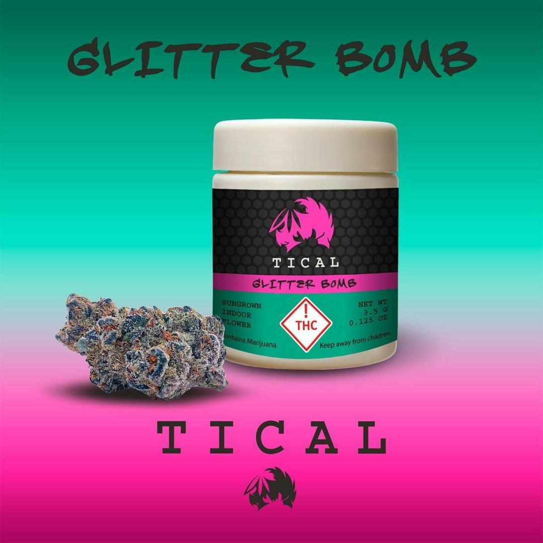 TICAL Glitter Bomb Eighth Flower (3.5 G)