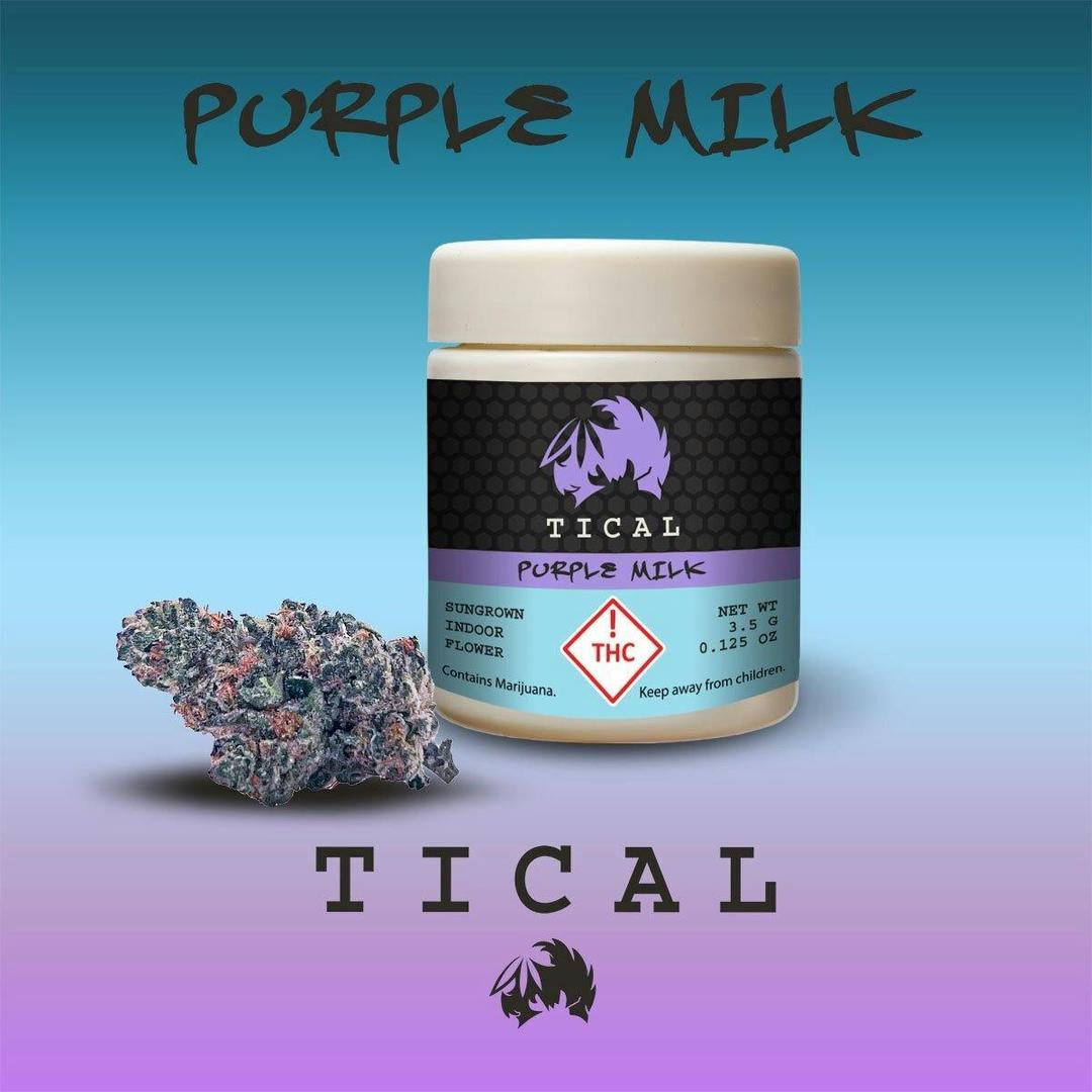 TICAL Purple Milk Eighth Flower (3.5 G)