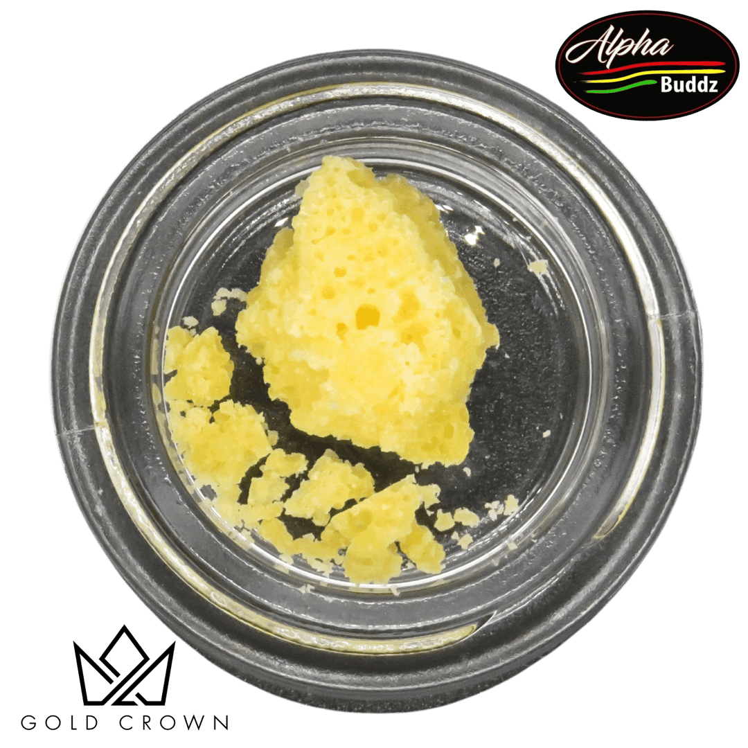 Crumble (1g)- Alpha Buddz x Gold Crown - Orange Slushie