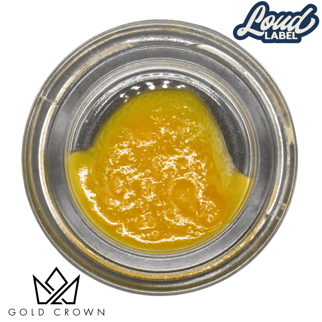 Cured Budder (1g)- Loud Label x Gold Crown - Detroit Blueberry