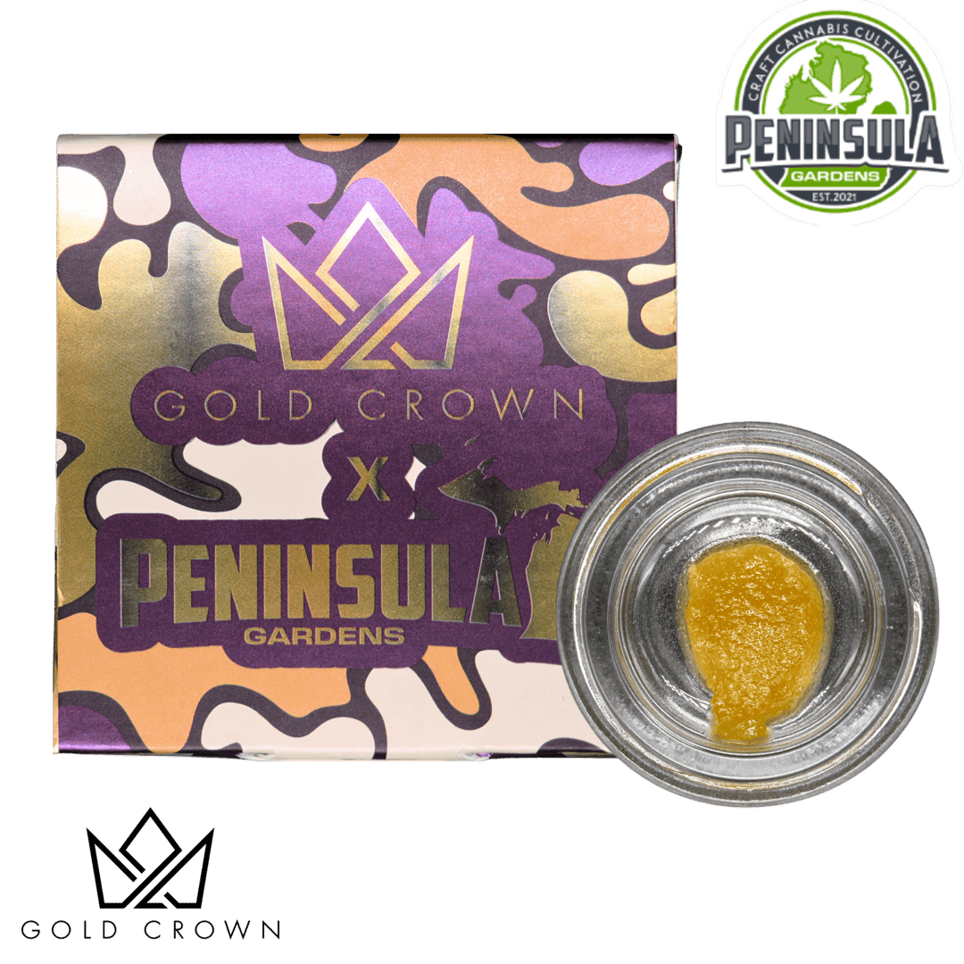 Cured Budder (1g)- Peninsula Gardens x Gold Crown - Motor Runtz