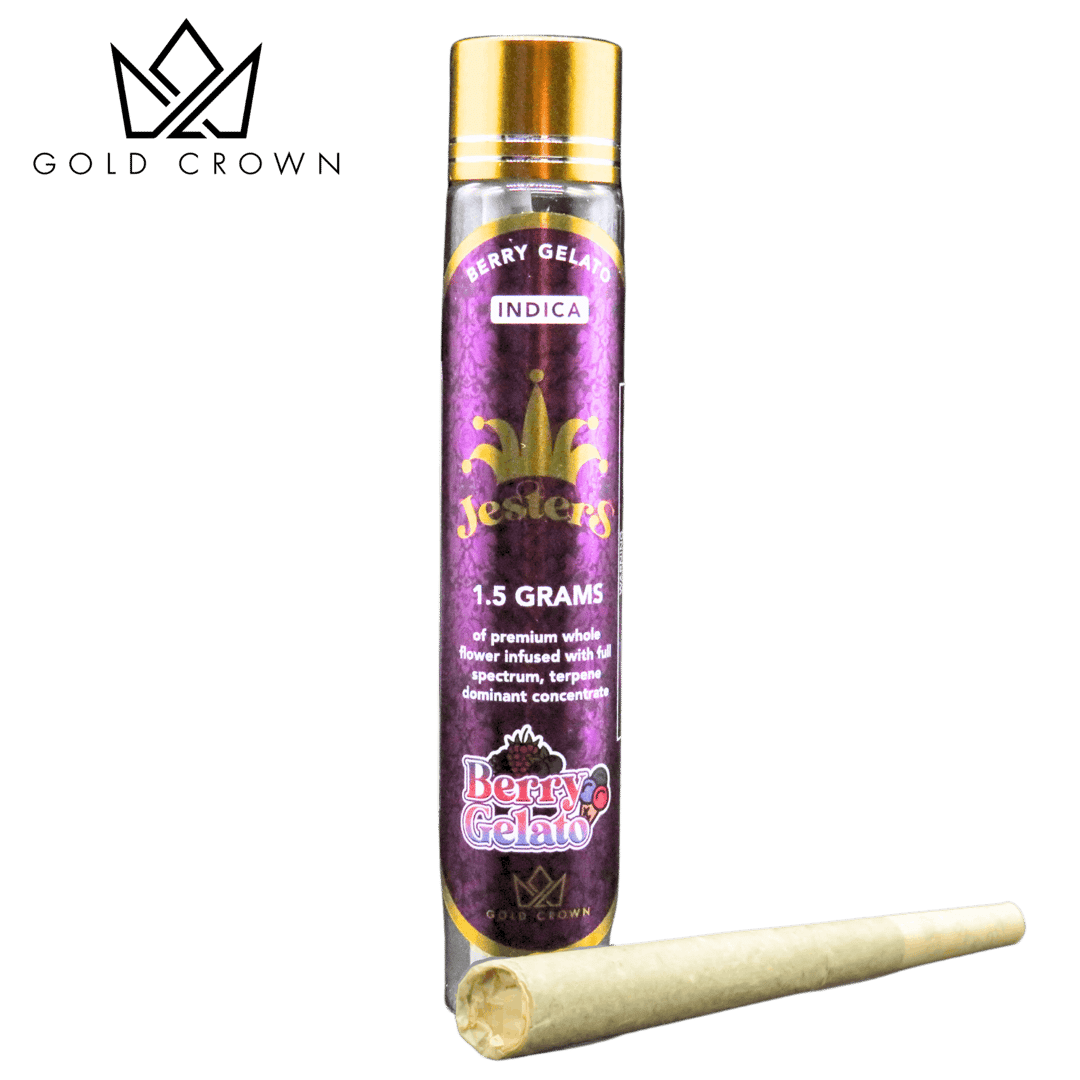 Jesters Infused Pre-roll (1.5g)- Berry Gelato
