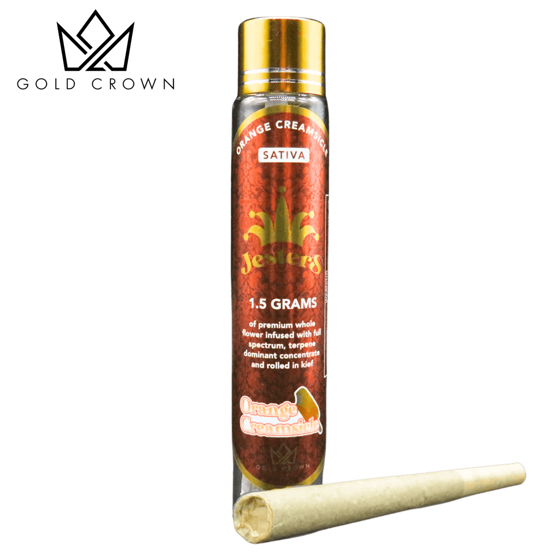 Jesters Infused Pre-roll (1.5g)- Orange Creamsicle