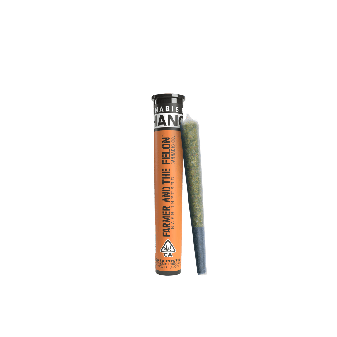 Farmer and the Felon | Hash Infused Pre-Roll, Clementine Crush - 1G Kalya