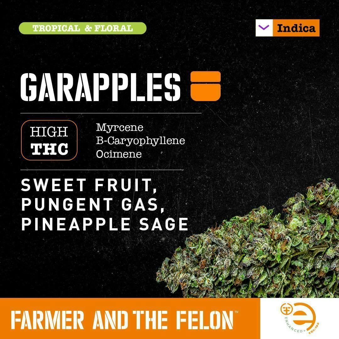 Farmer and the Felon | Flower Garapples 1/8oz