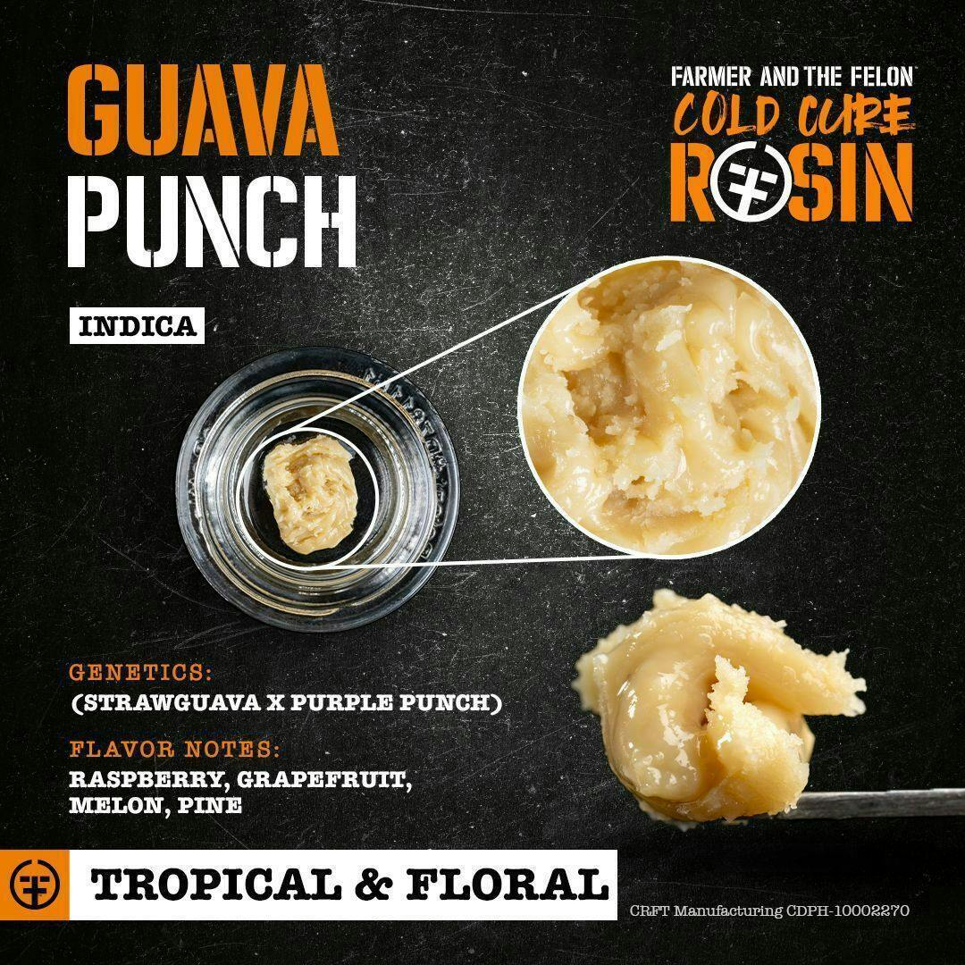 Farmer and the Felon | Guava Punch - Cold Cure Rosin 1G