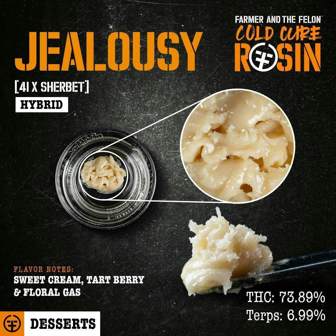 Farmer and the Felon | Jealousy - Cold Cure Rosin 1G
