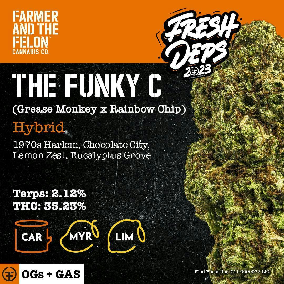 Farmer and the Felon | Flower The Funky C 1/8oz