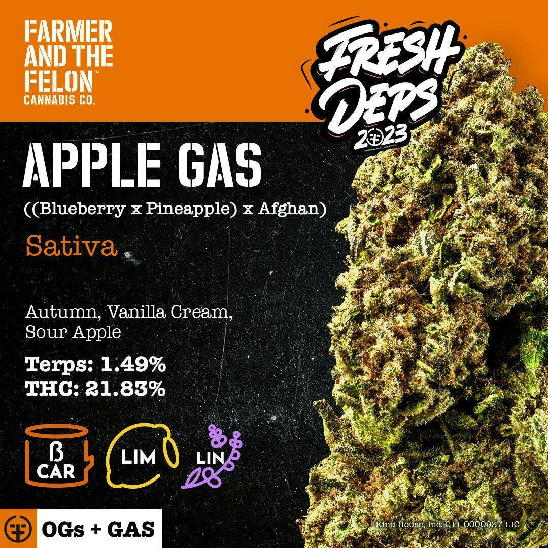 Farmer and the Felon | Flower Apple Gas 1/2oz