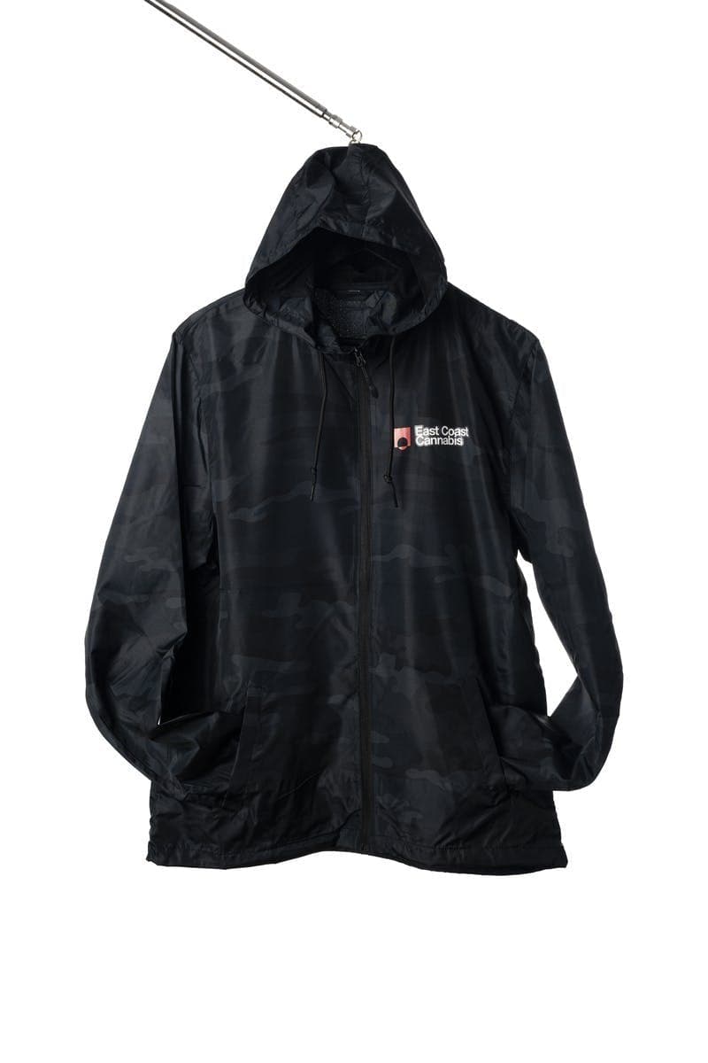ECC Logo Windbreaker - Black Camo