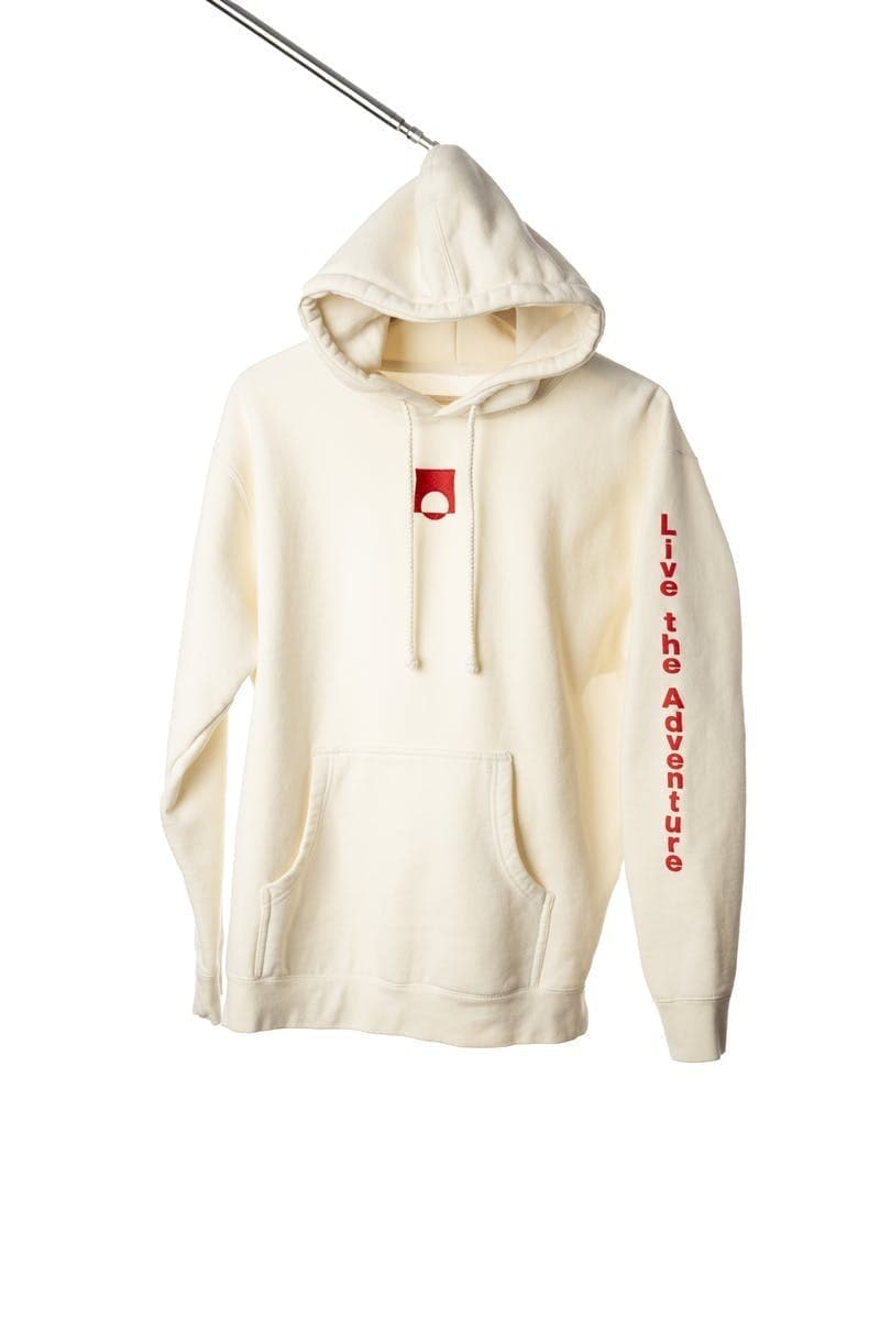 Live the Adventure Hoodie - Bone