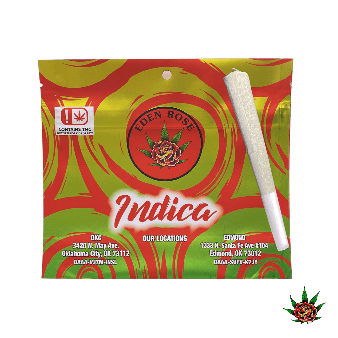 Eden Rose 8 pack Bubble Hash Infused Pre-rolls - (Indica)