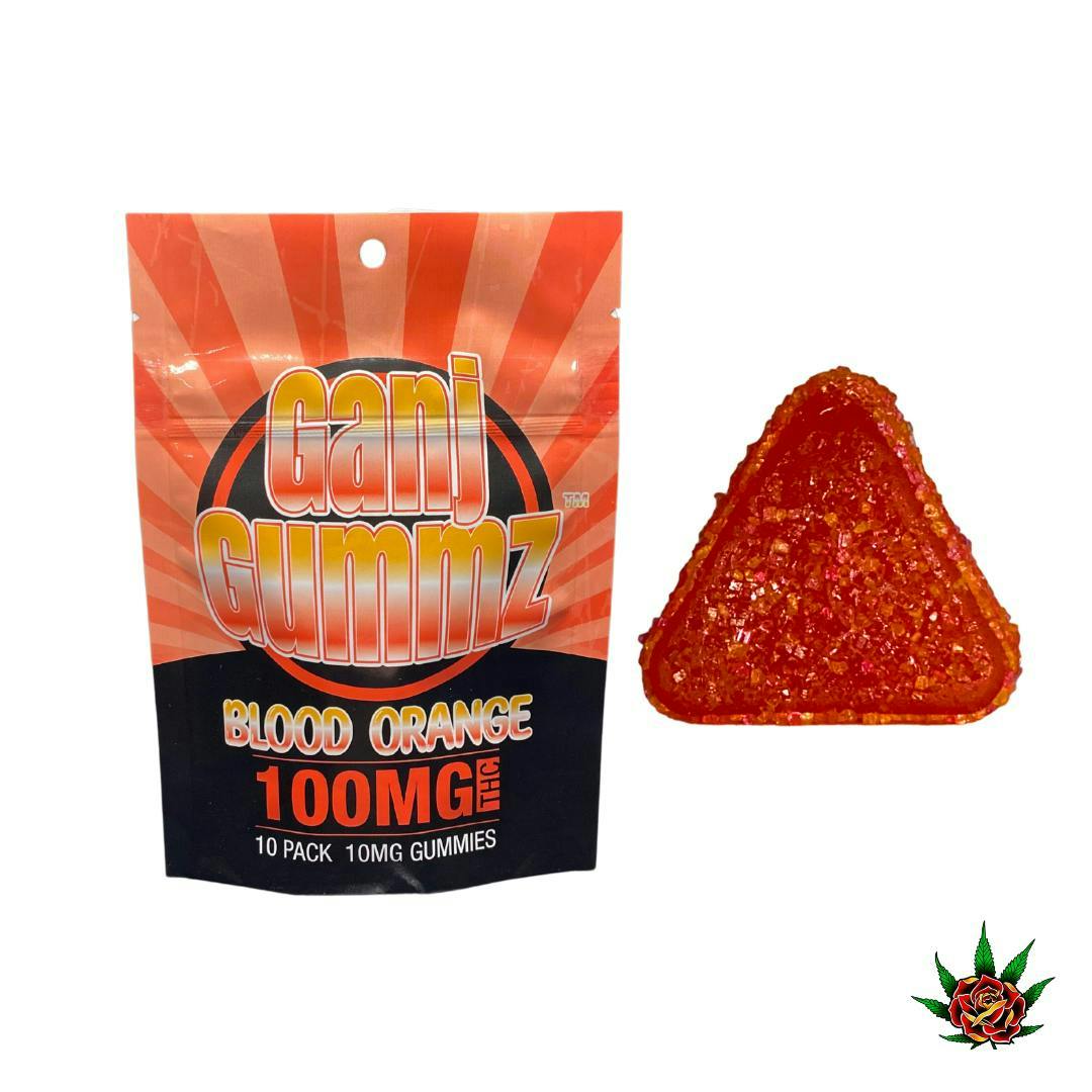 Ganj Gummz 100mg - Blood Orange