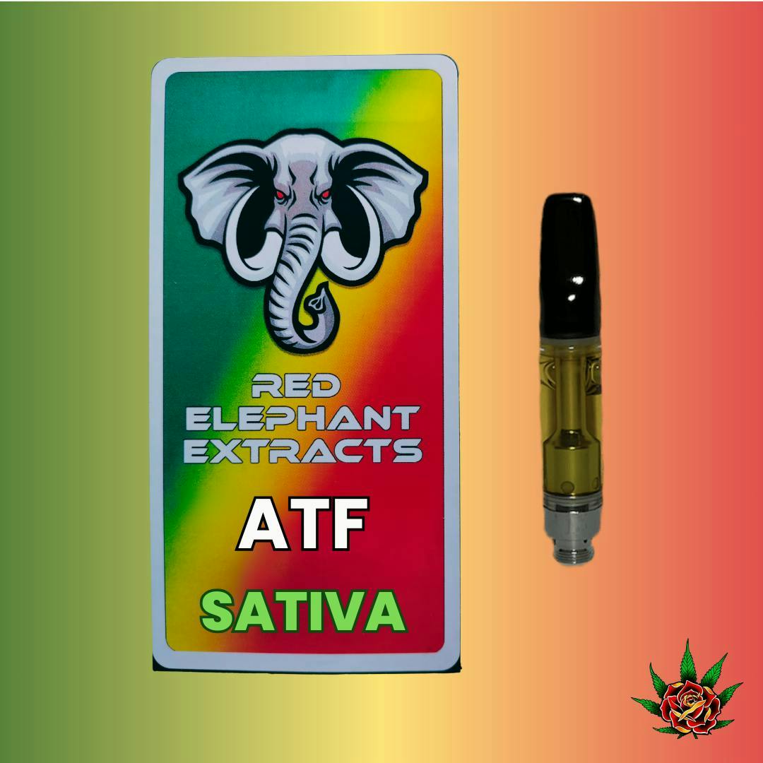 Red Elephant Cart 1g - ATF (Sativa)