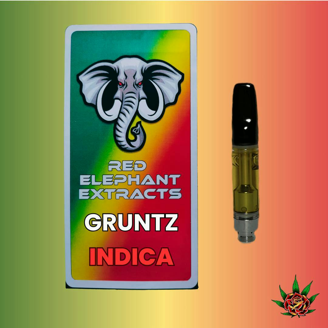 Red Elephant Cart 1g - Gruntz (Indica)