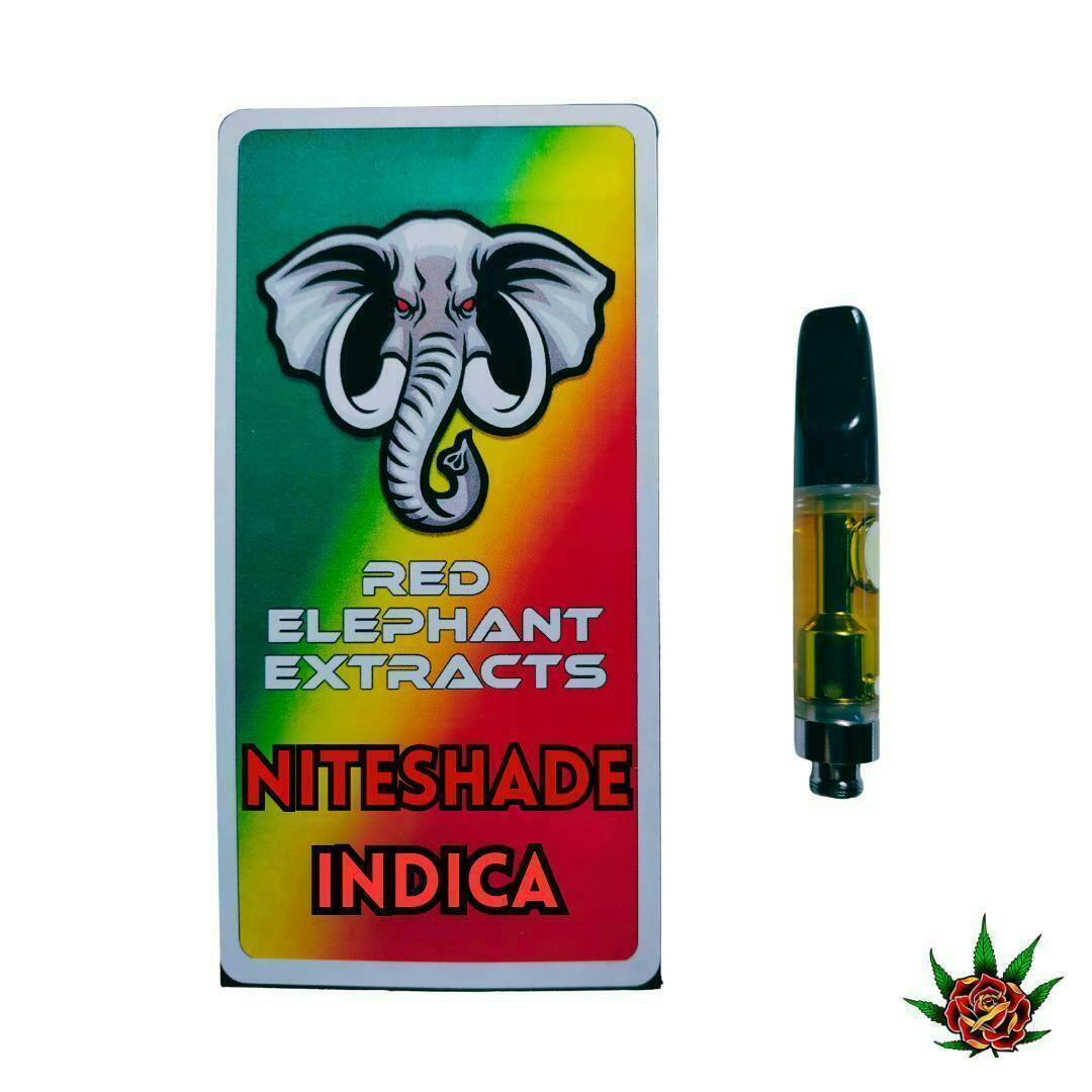 Red Elephant Cart 1g - Niteshade (Indica)