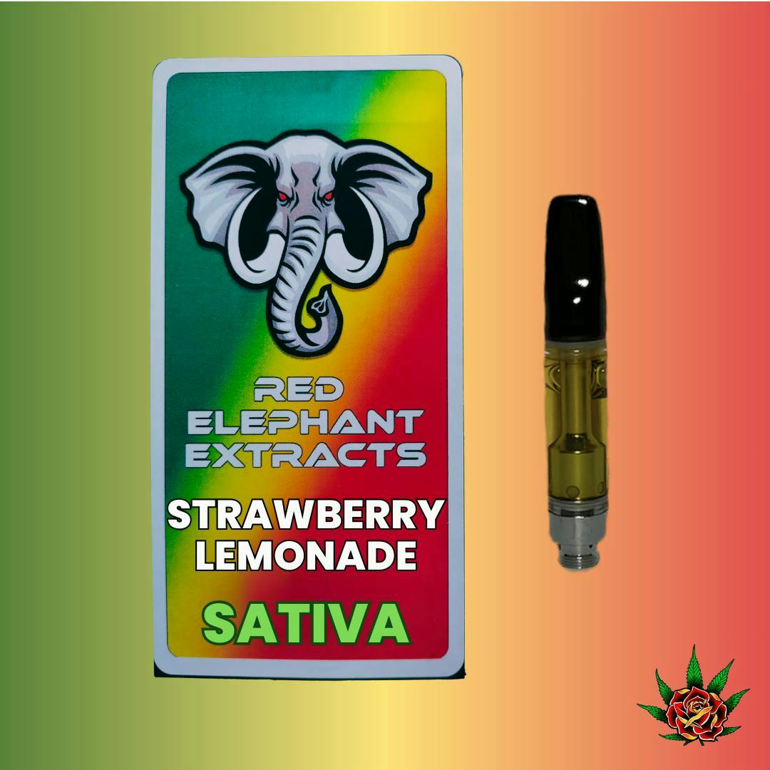 Red Elephant Cart 1g - Strawberry Lemonade (Sativa)