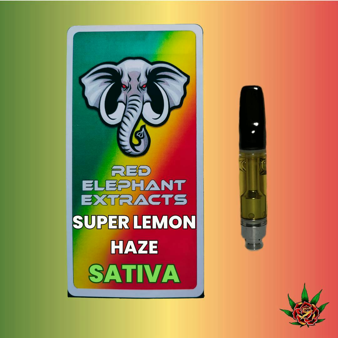 Red Elephant Cart 1g - Super Lemon Haze (Sativa)