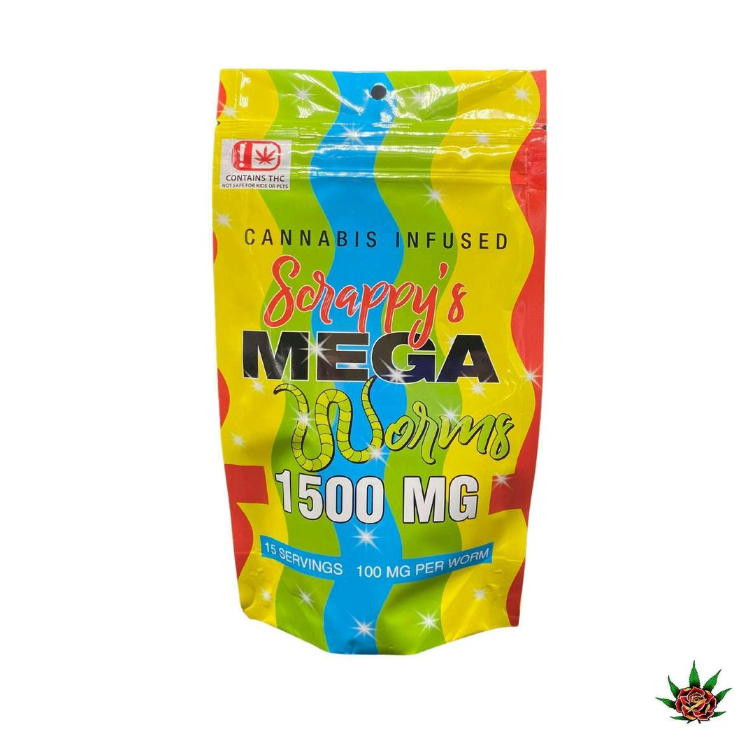 Scrappy's Mega Worms 1,500mg