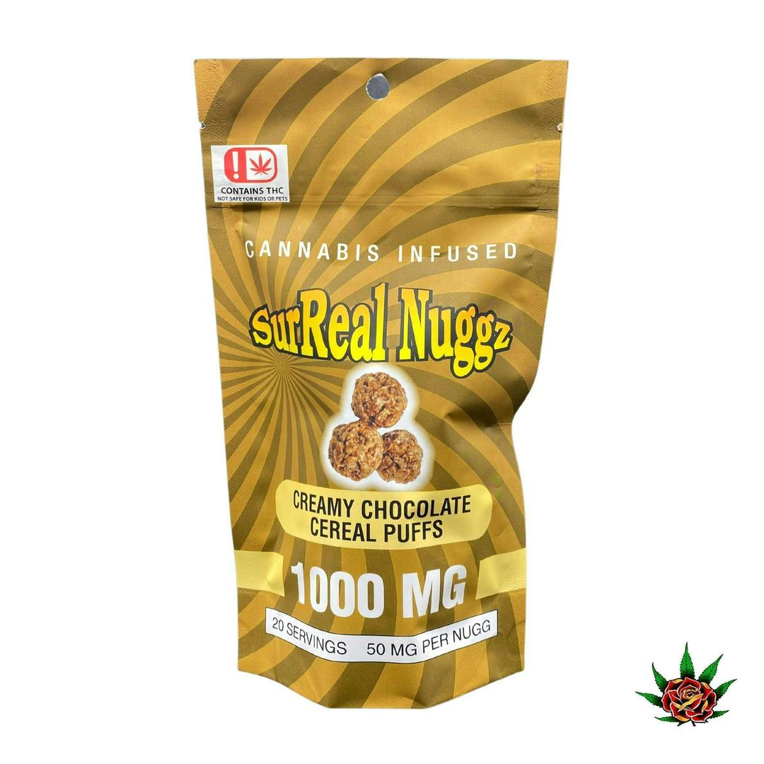 Surreal Nuggz 1,000mg - Creamy Chocolate Cereal Puffs