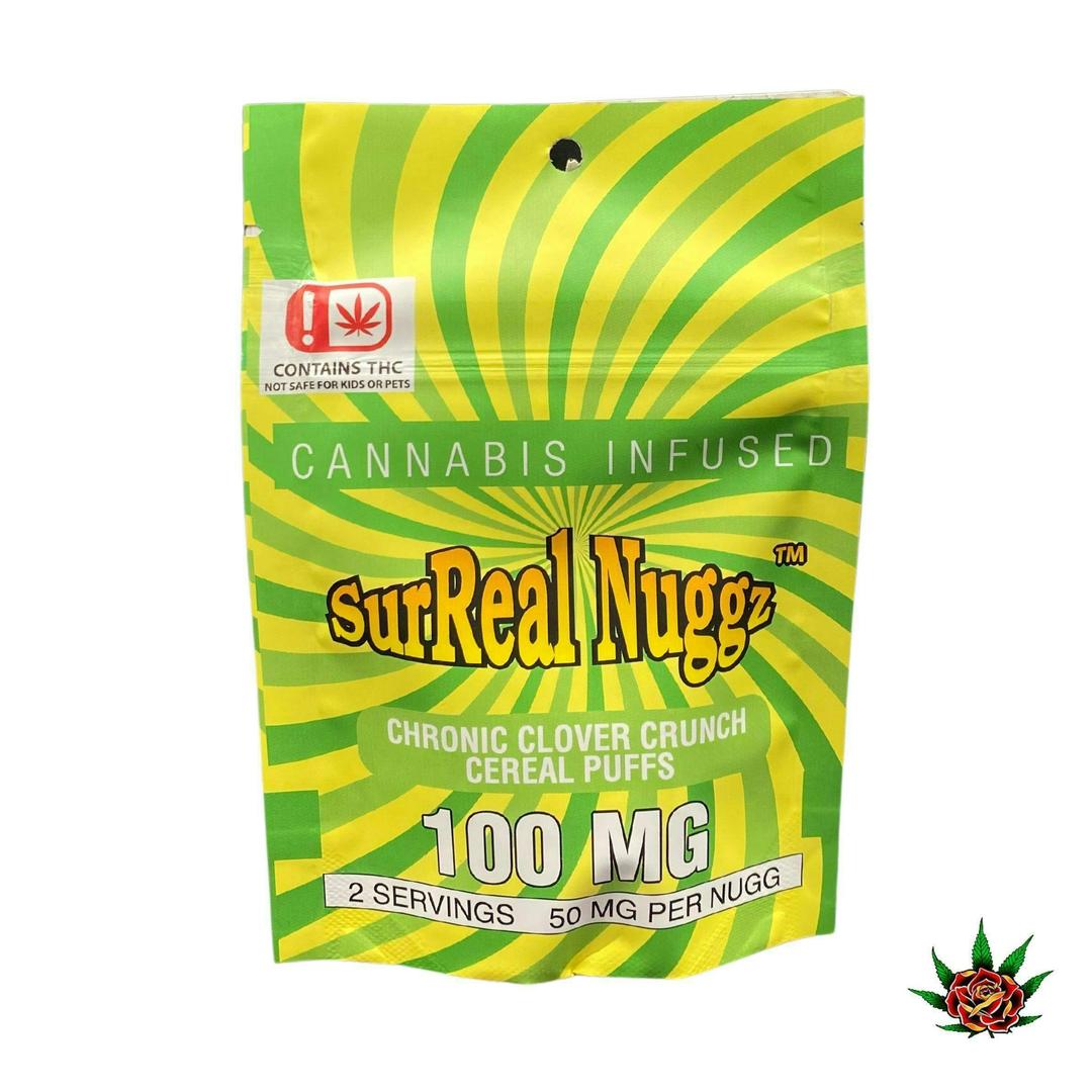 Surreal Nuggz 100mg - Chronic Clover Crunch Cereal Puffs
