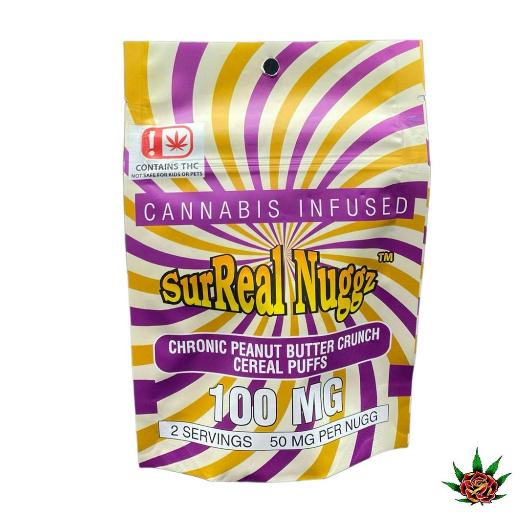 Surreal Nuggz 100mg - Chronic Peanut Butter Crunch