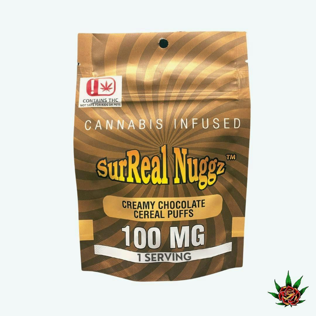 Surreal Nuggz 100mg - Creamy Chocolate Cereal Bar