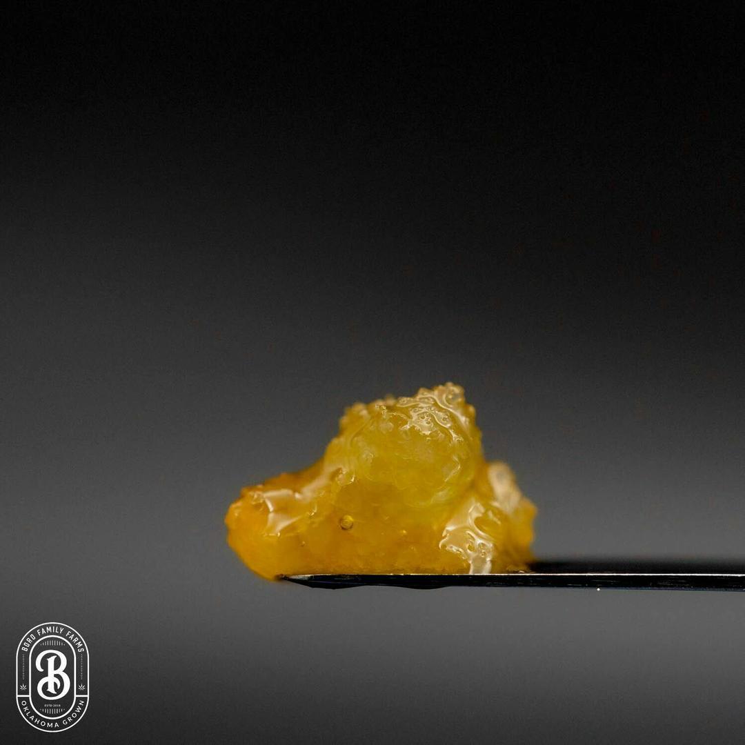Blue Apricot Sherb CURED Resin - 1g