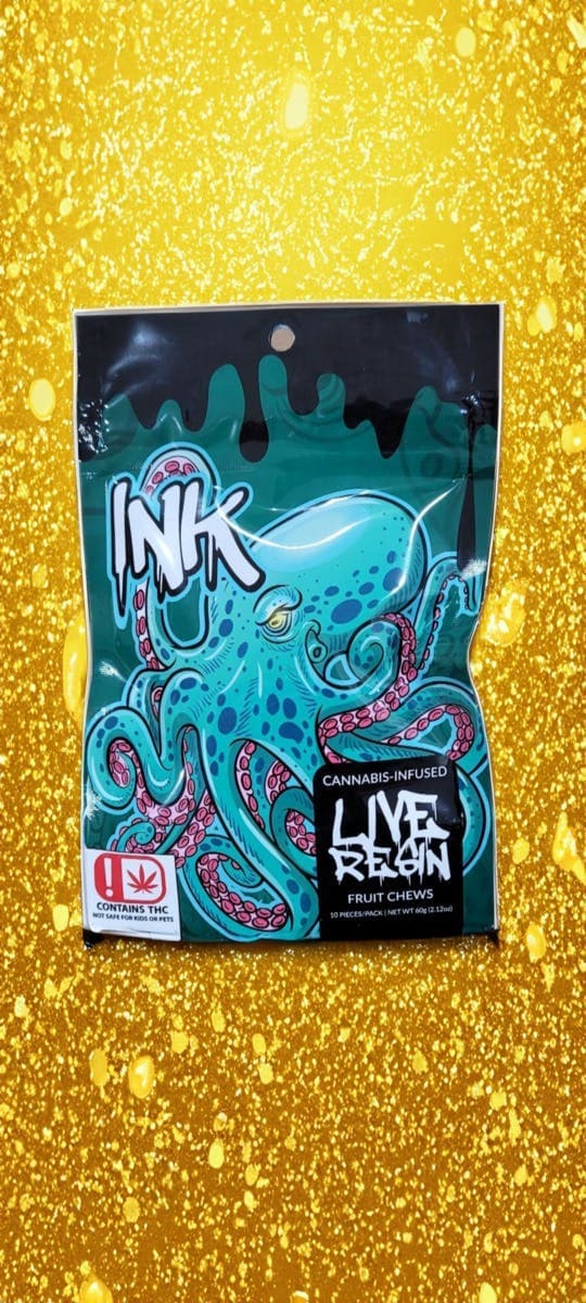 Ink Live Resin Edibles - Tropical Fruit - 1000mg