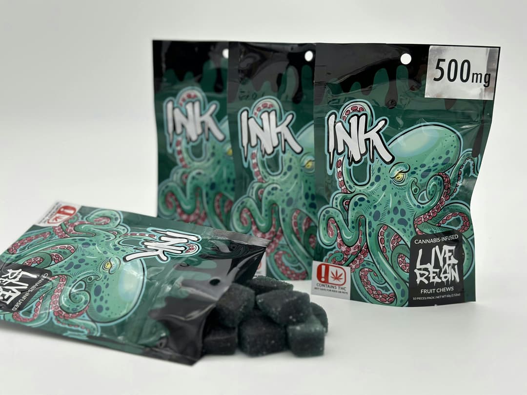 INK Live Resin Edibles Grape - 500mg