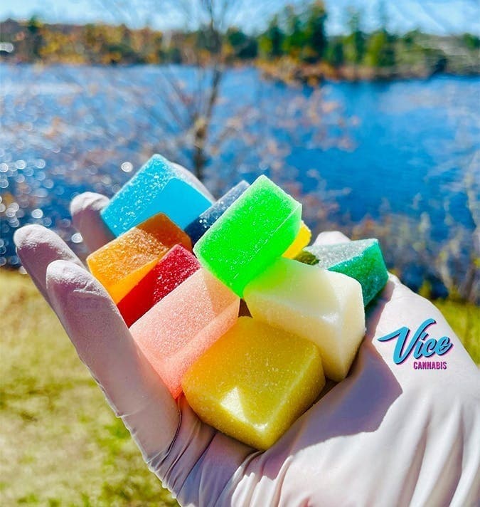 Vice Assorted Flavor Gummies: 20mg (2mg x 10 Pieces) *LOW DOSE*