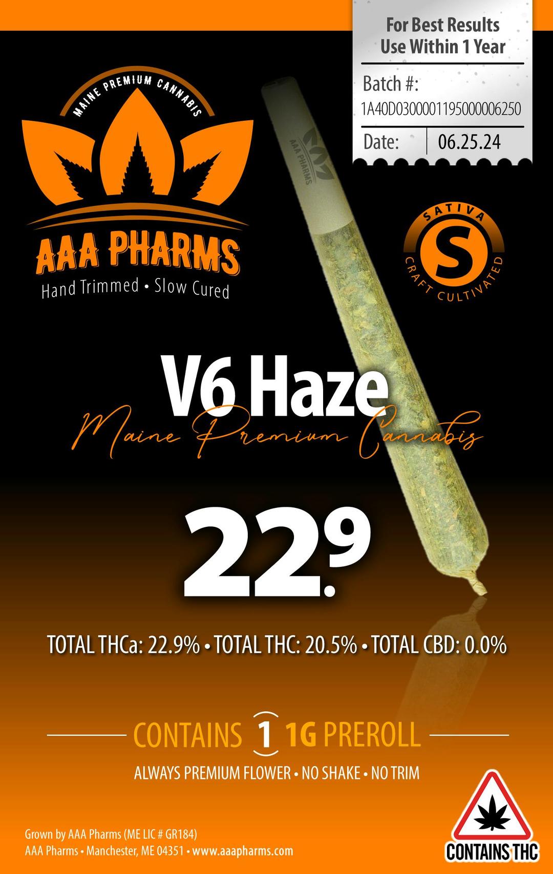 V6 Haze - Pre Roll