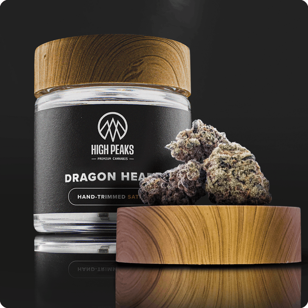 Dragon Heart: Hand-Trimmed Flower | Sativa | 3.5g | 27% THC