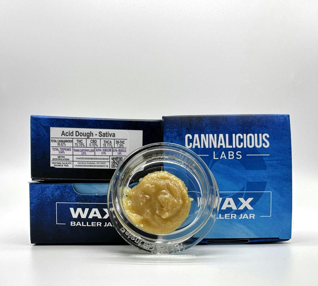 Acid Dough Wax Baller Jar - Sativa