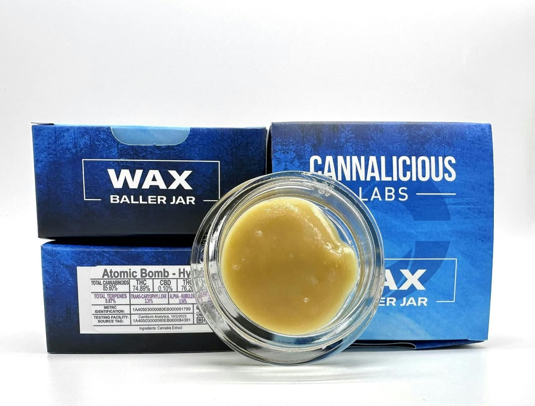 Atomic Bomb Wax Baller Jar - Hybrid