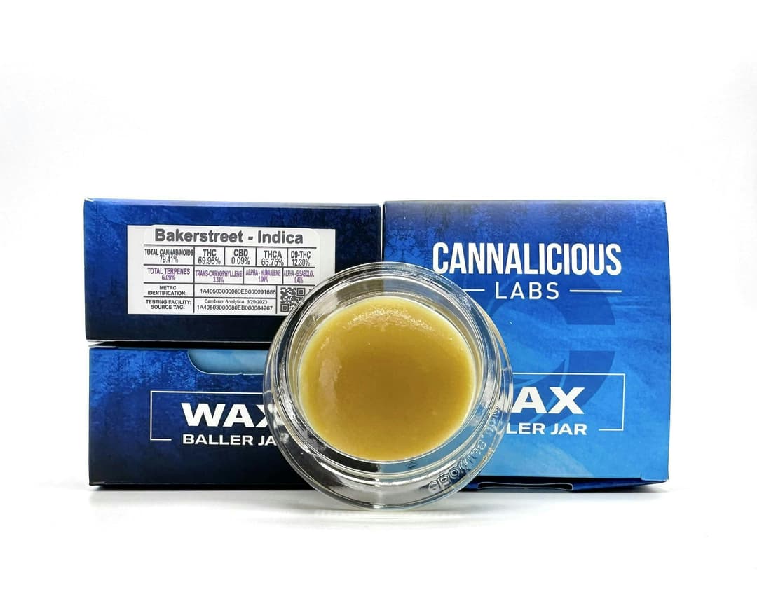 Bakerstreet Wax Baller Jar - Indica