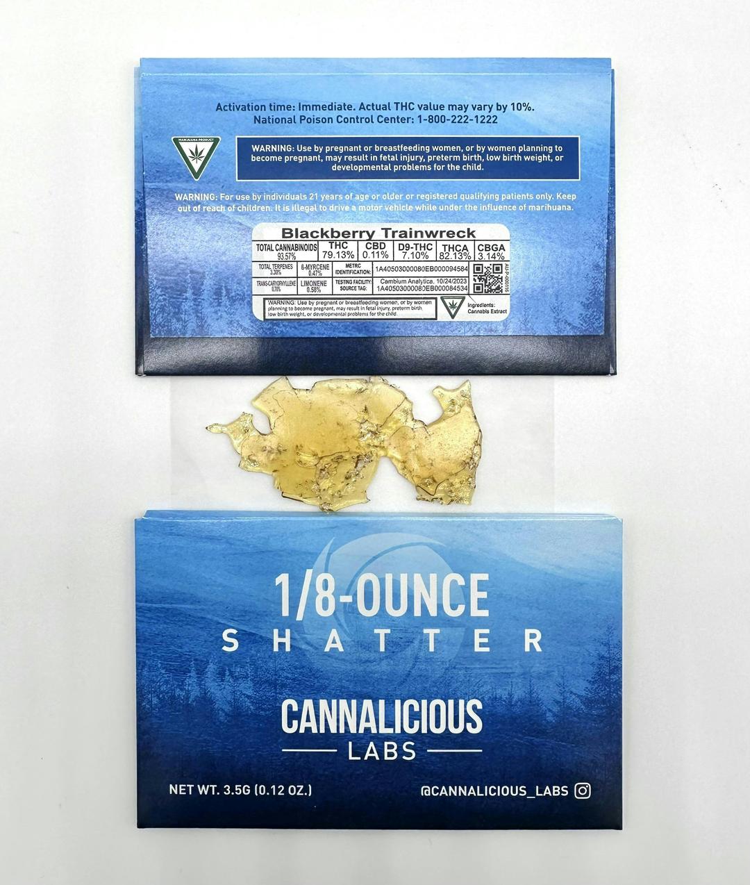 Blackberry Trainwreck Shatter
