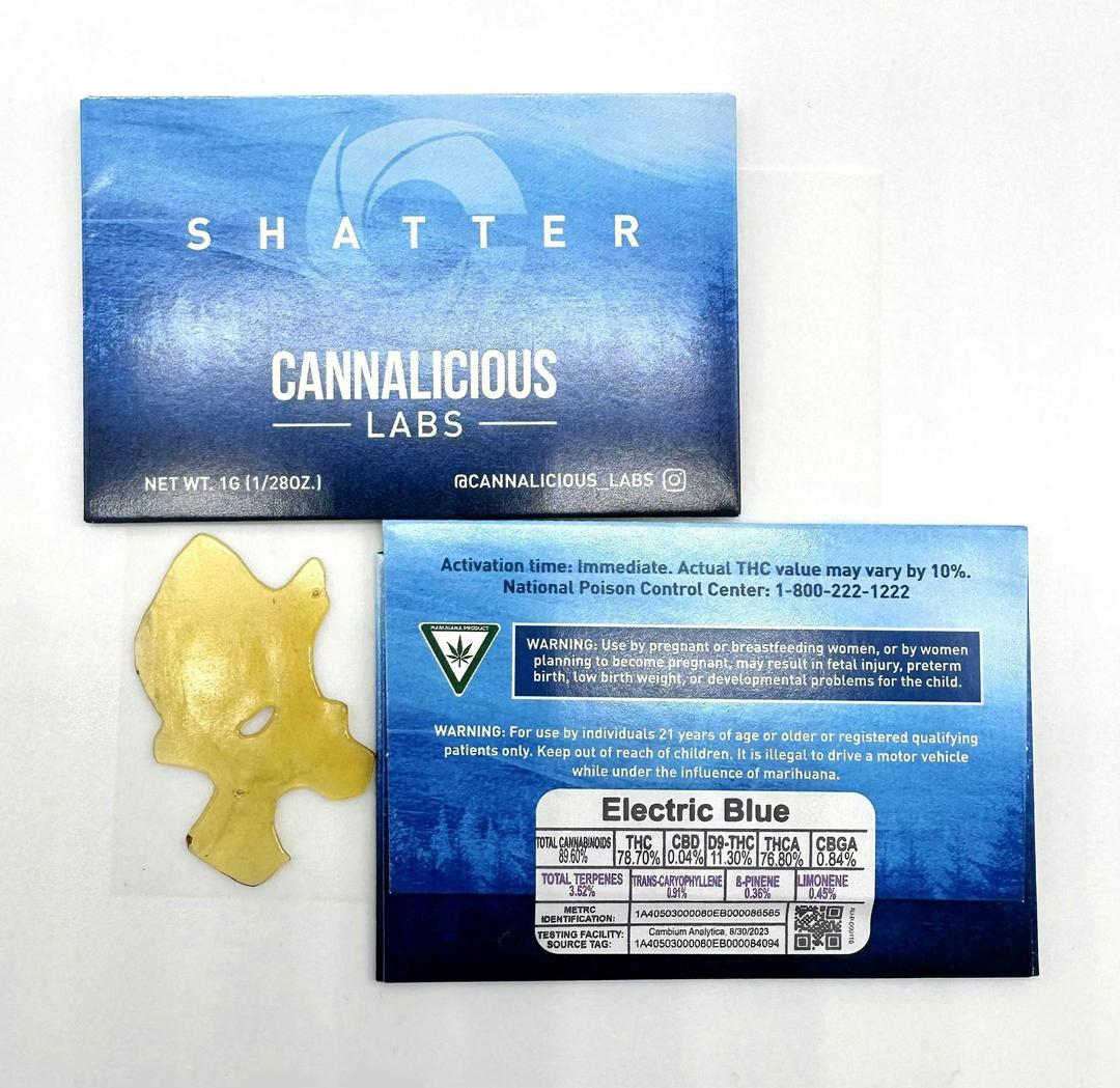 Blue Electric Shatter