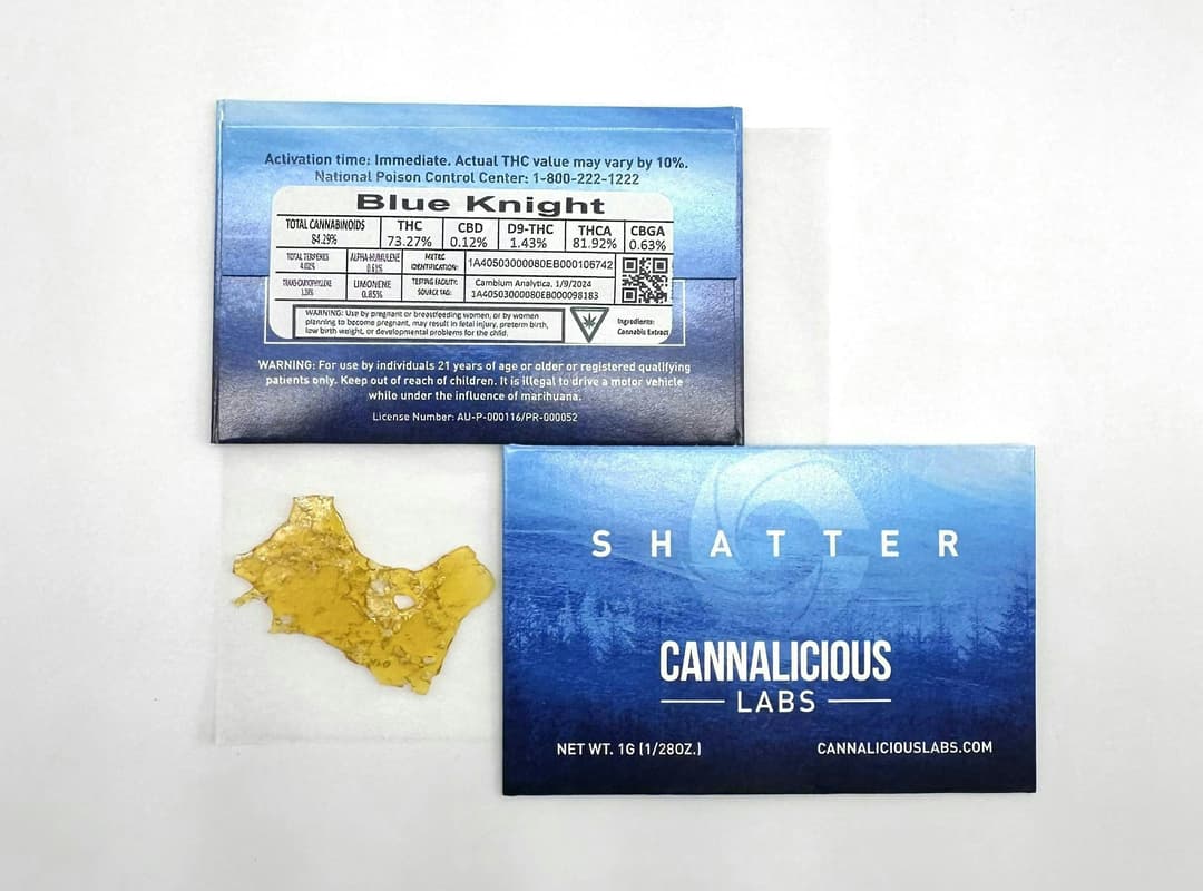 Blue Knight Shatter