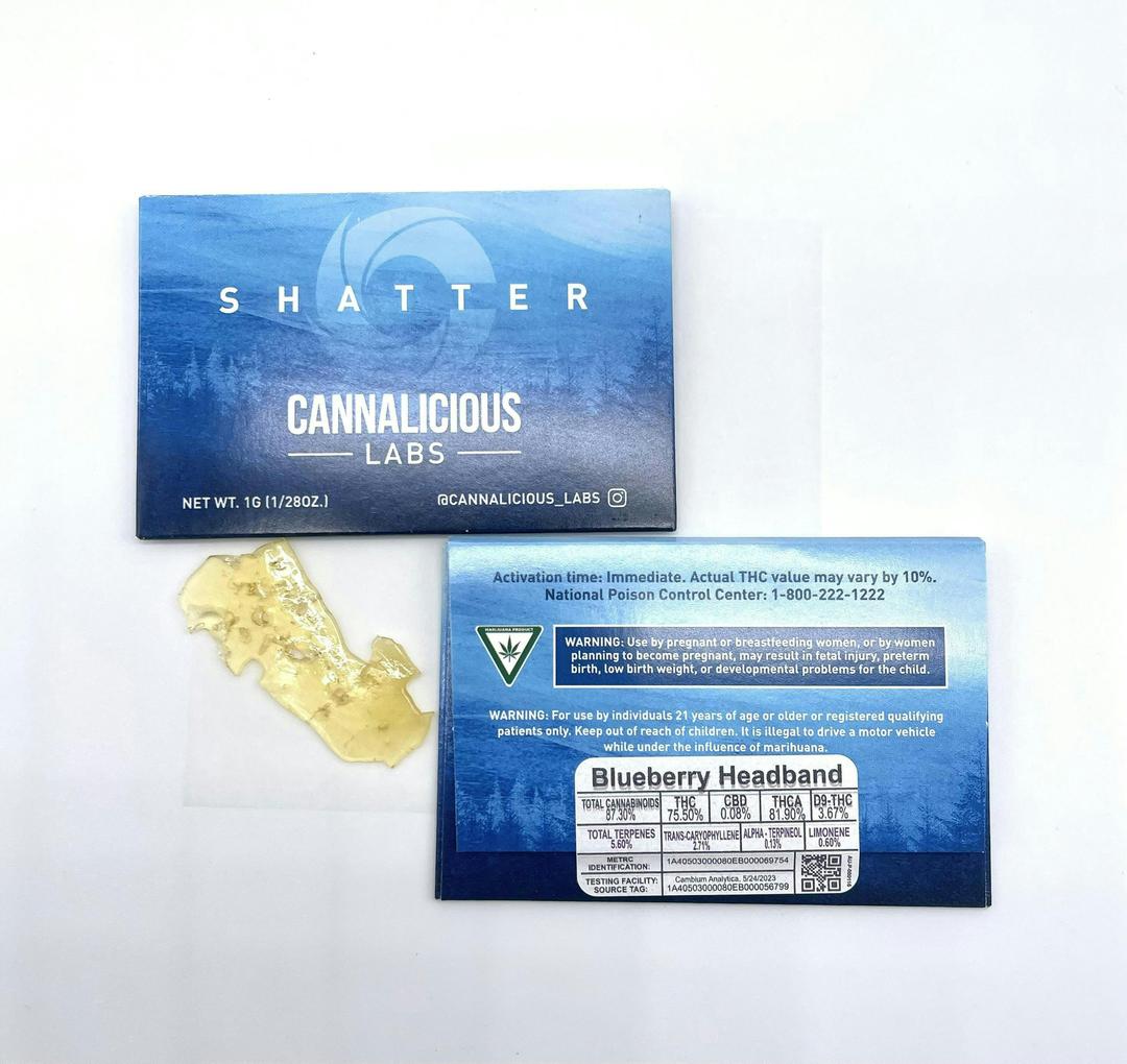 Blueberry Headband Shatter