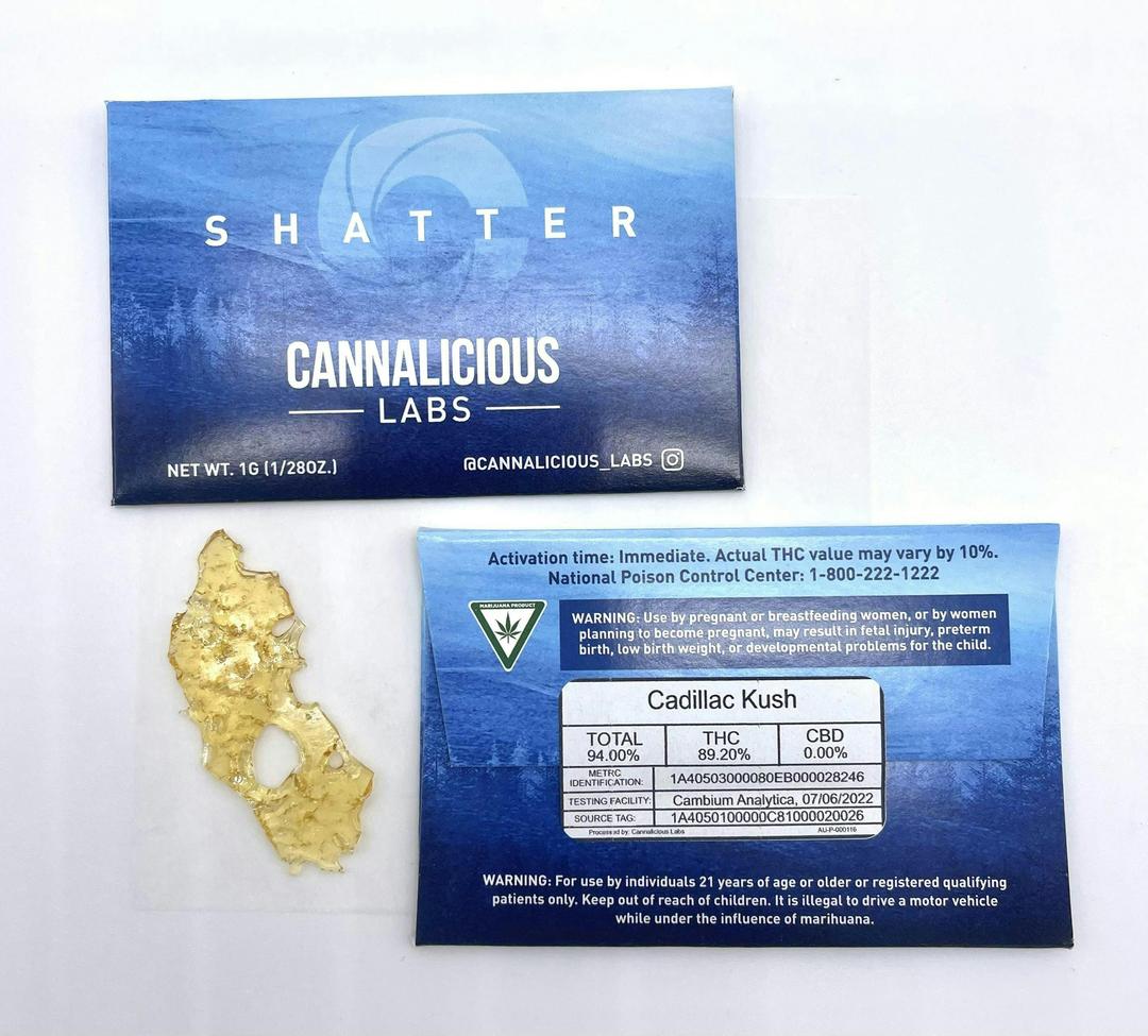 Cadillac Kush Shatter