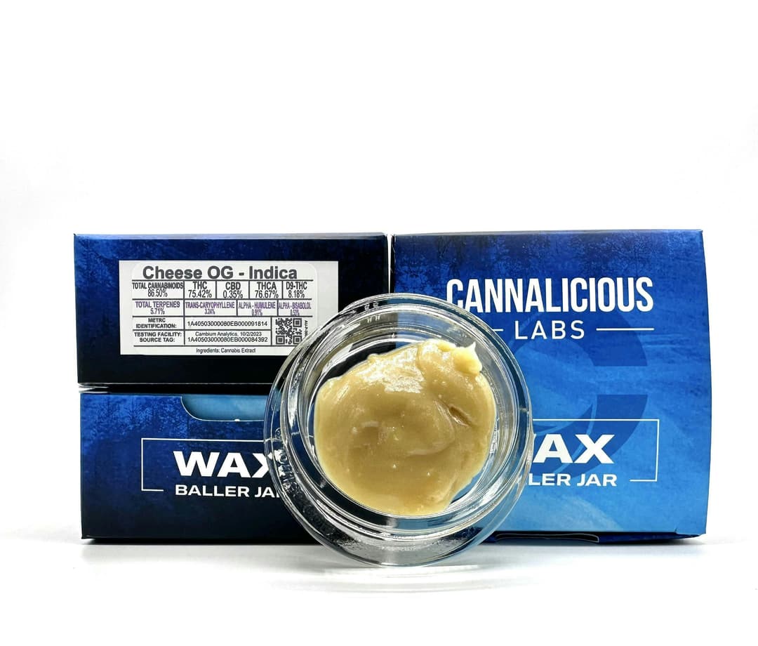 Cheese OG Wax Baller Jar