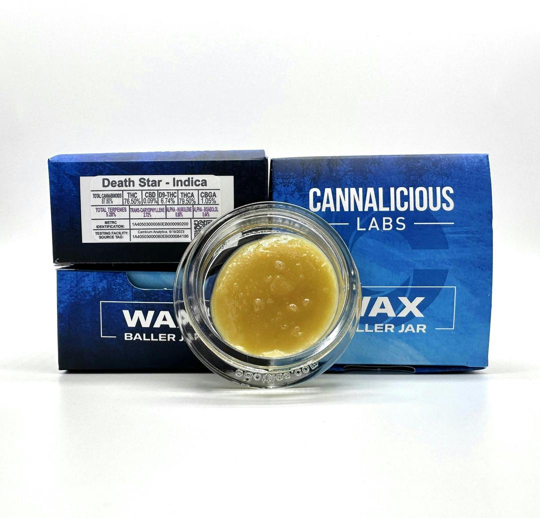 Death Star Wax Baller Jar - Indica