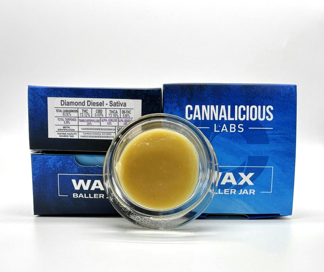 Diamond Diesel Wax Baller Jar - Sativa