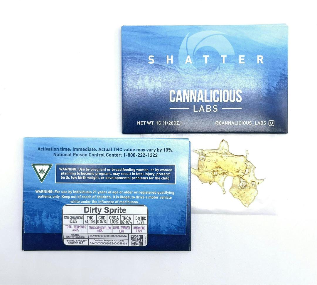 Dirty Sprite Shatter