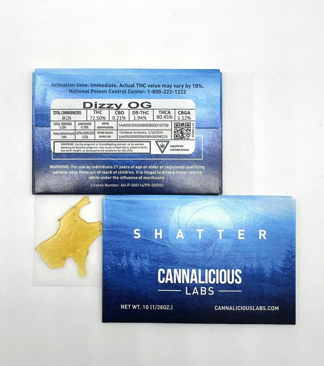 Dizzy OG Shatter