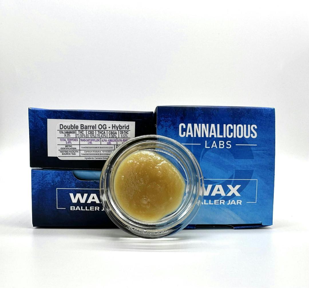 Double Barrel OG Wax Baller Jar - Hybrid